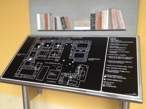 Mappa tattile secondo piano