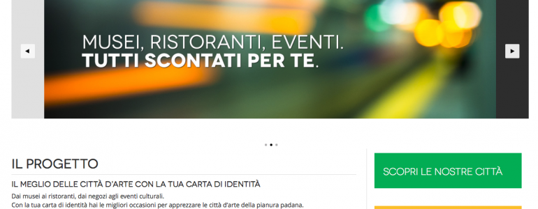 Con “Città alla carta” sconti a mostre ed eventi