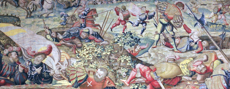 L’Università di Pavia ricostruisce in 3D l’arazzo della “Battaglia di Pavia”