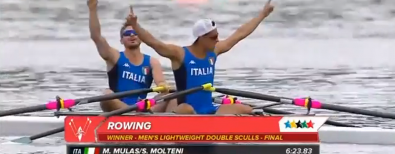 Pavia medaglia d’oro nel canottaggio alle Universiadi 2015