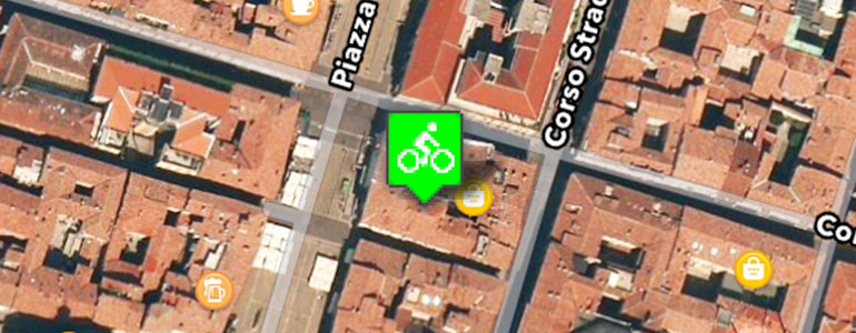 bicincittapaviamappa