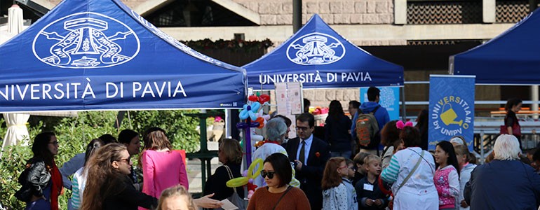 L’Università di Pavia ha portato la ricerca al centro