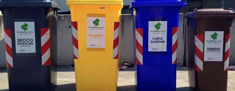 Raccolta differenziata a Pavia: guarda il video con le novità