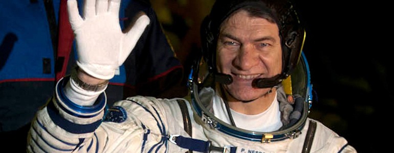 L’astronauta Paolo Nespoli all’Università di Pavia