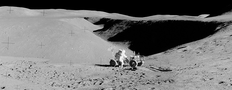 L’Università di Pavia per lo studio del suolo lunare