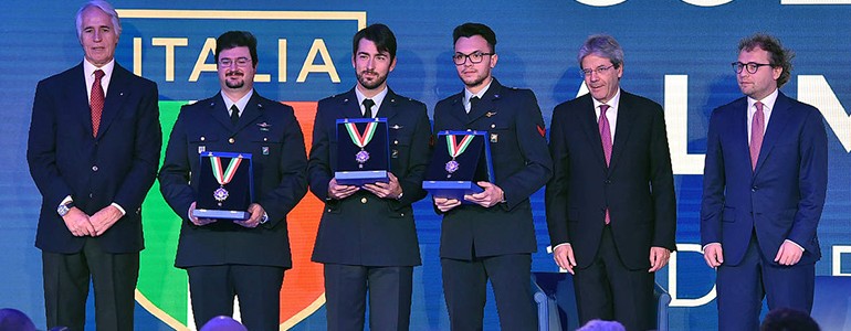 A Mauro Nespoli il Collare d’Oro del CONI