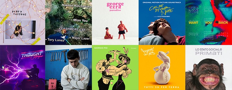 La playlist di Marzo (ascolta con Spotify)