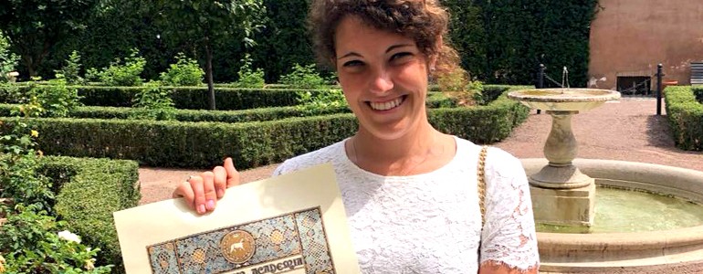 Laureata unipv premiata dall’Accademia dei Lincei
