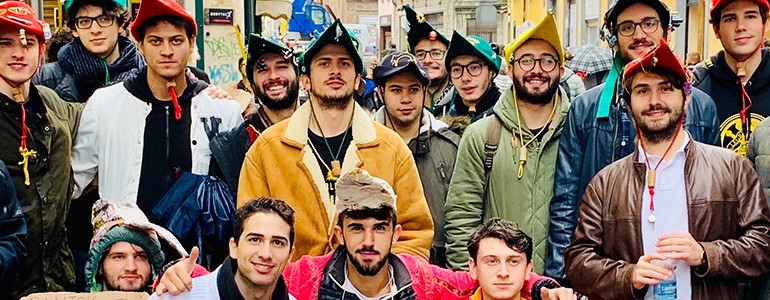 I goliardi “liberano” le scuole superiori di Pavia