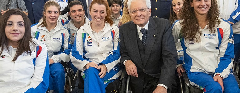 Monica Boggioni ricevuta dal Presidente della Repubblica Mattarella: «siete una magnifica rappresentazione dell’Italia»