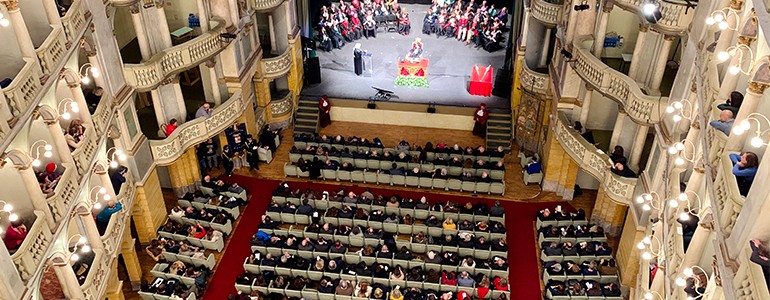 L’Università di Pavia inaugura l’Anno Accademico 2019/20, il primo discorso del Rettore Svelto (video integrale)